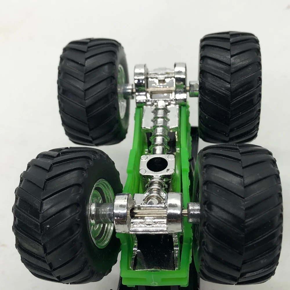 HOT WHEELS 2009 Grave Digger Monster Jam Toy Vehicle PARTS & Purple Race Car